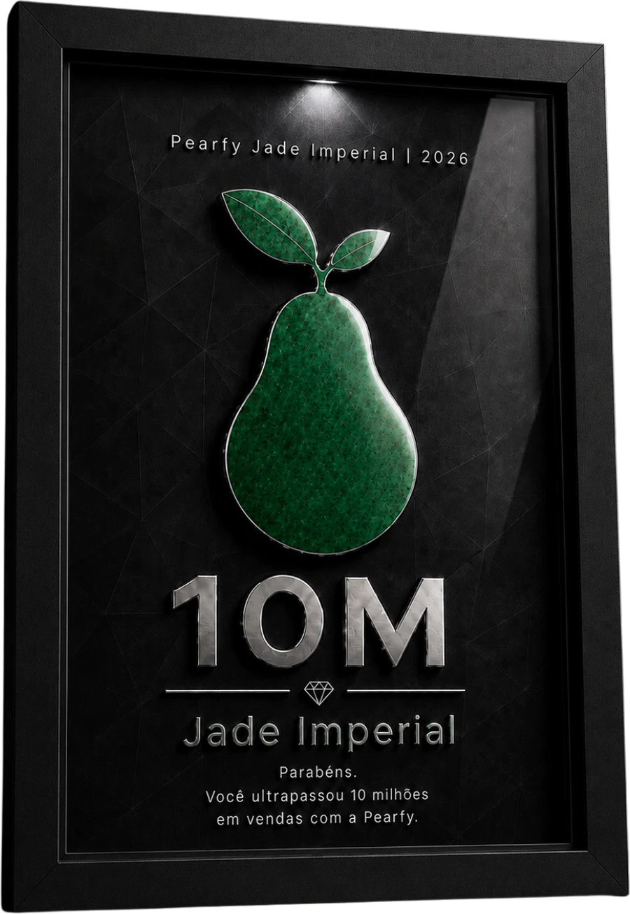 Premiação Pearfy Jade Imperial, R$ 10 milhões em vendas