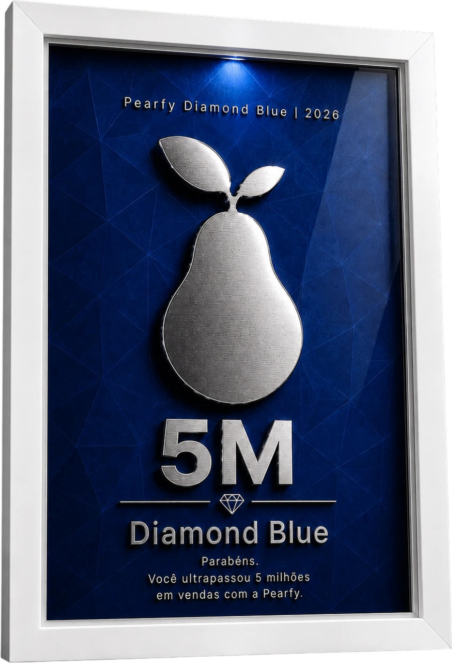 Premiação Pearfy Diamond Blue, R$ 5 milhões em vendas